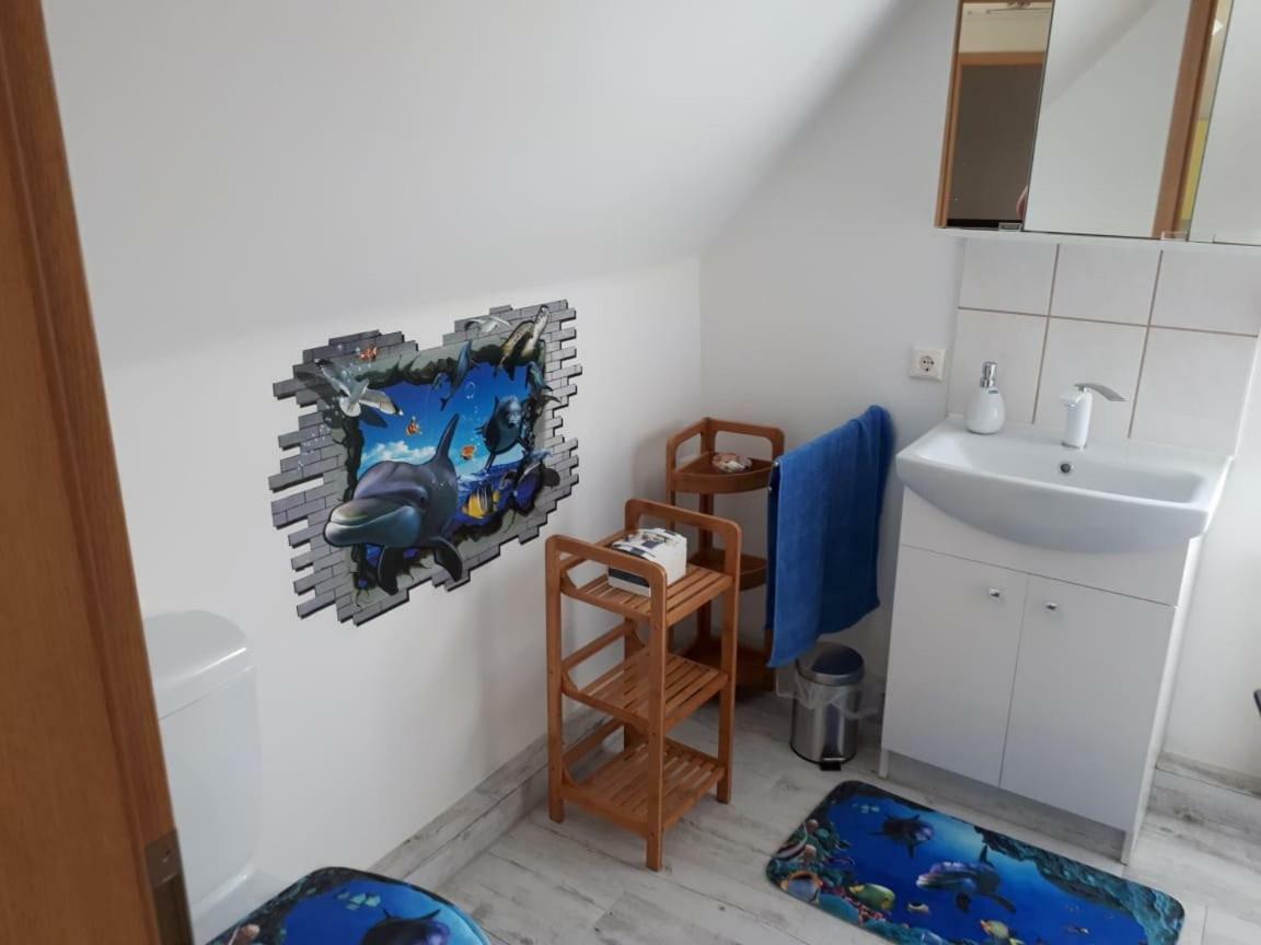 Ferienwohnung Gaensebluemchen Wartenburg Dış mekan fotoğraf
